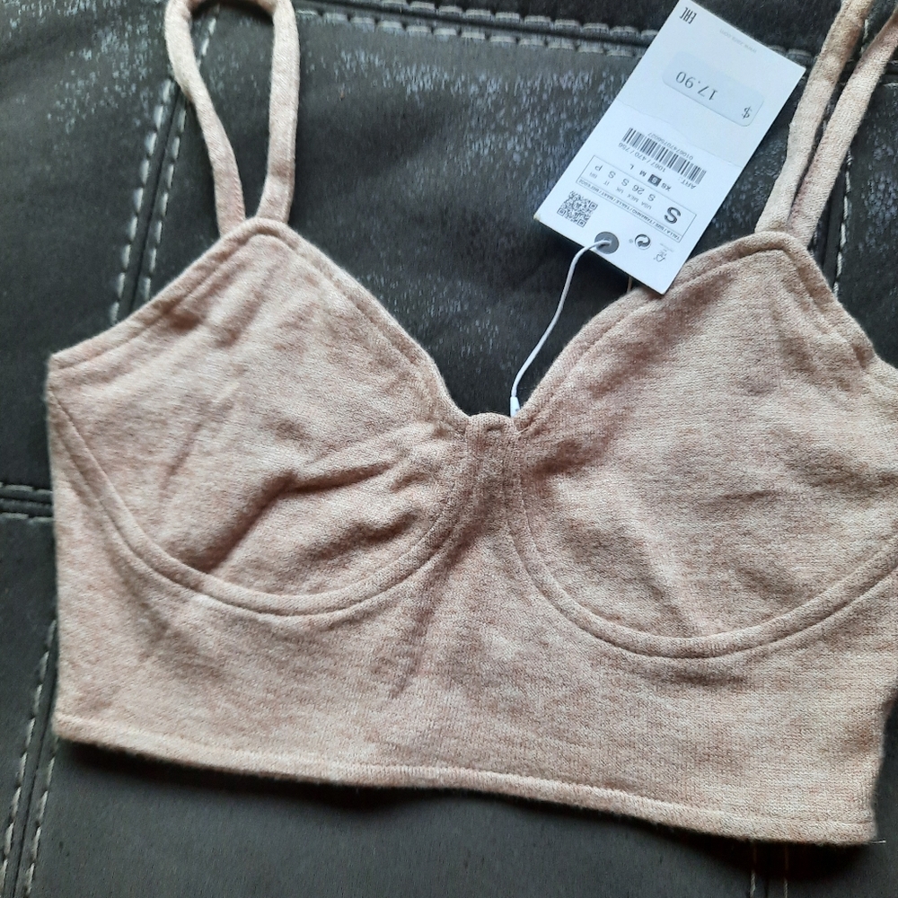 Zara Tan Tank Top